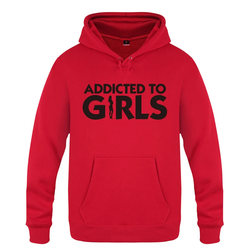 HOY HET Addicted to Girls новинка, мужские толстовки,, мужские пуловеры, флисовые толстовки с капюшоном - Цвет: HOY HET
