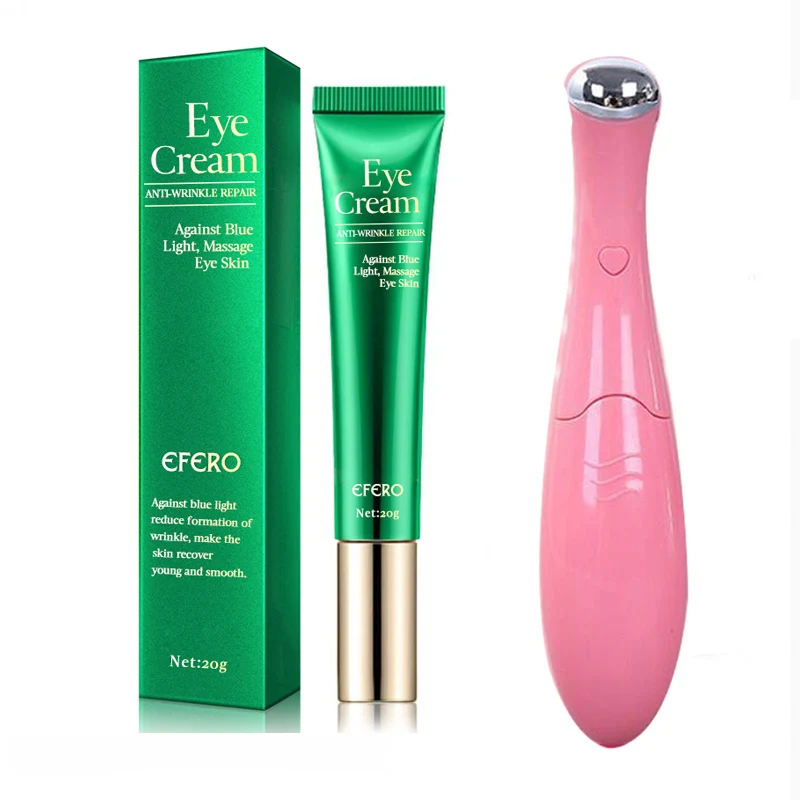 Пептидная Сыворотка для кожи вокруг глаз от морщин и темных кругов|Глаза массаж