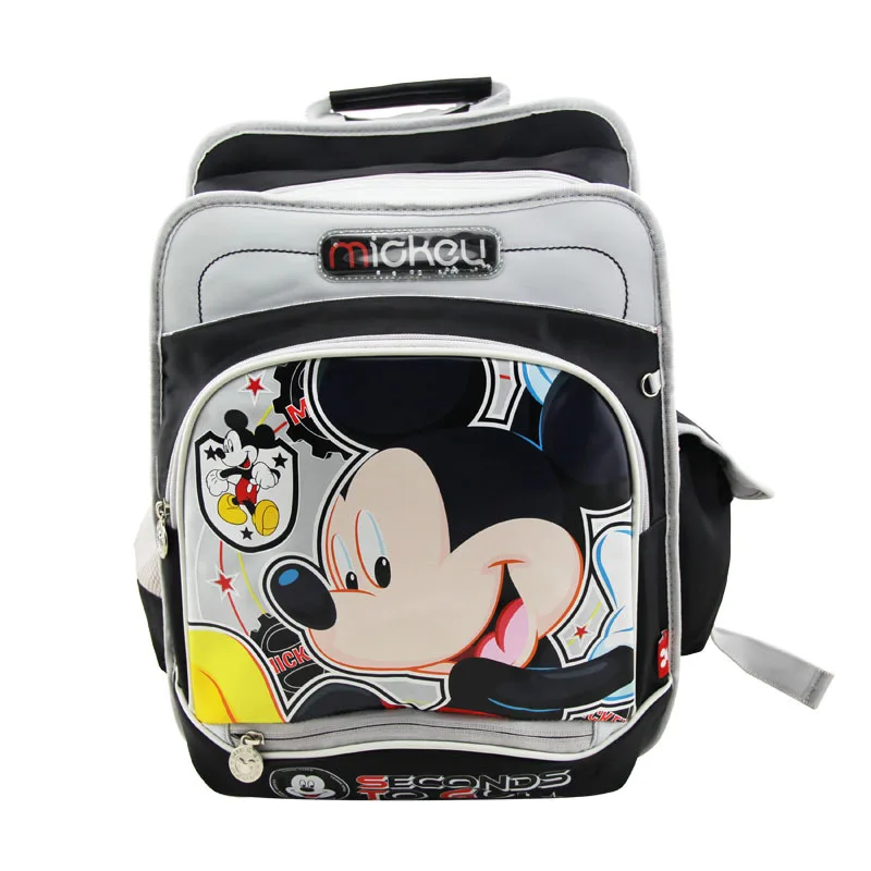 

Disney CHILDREN'S School Bags Young STUDENT'S 1-3 Grade School Bag Cartoon Dynamic Mickey Diffuse Spine-Burden Relieving Backpac