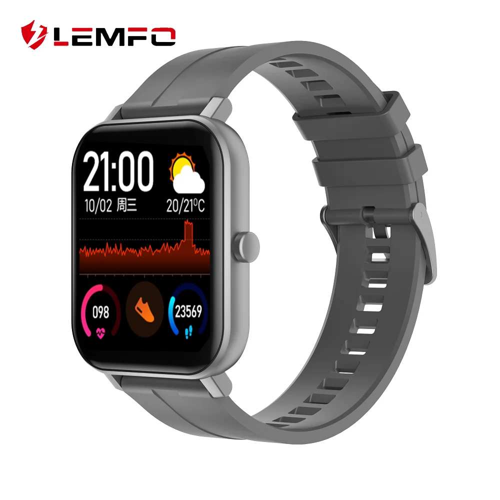 LEMFO 2.5D HD дисплей Новые смарт часы 2020 мужские DIY лицо погода Спорт Smartwatch для женщин