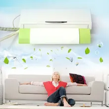 Анти-прямая выдувная Регулируемая перегородка висячая Масштабируемая ветровая дефлектор домашнего использования Кондиционер щит выдвижной легко установить