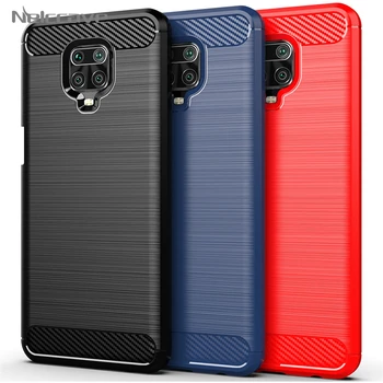 

500Pcs Carbon Fiber Silicone Case For Xiaomi Redmi 10X 9 9A 9C 8 8A 7 7A 6 K30 K20 Note 9 Pro Max 9S 8T Anti-Fingerprint Cover