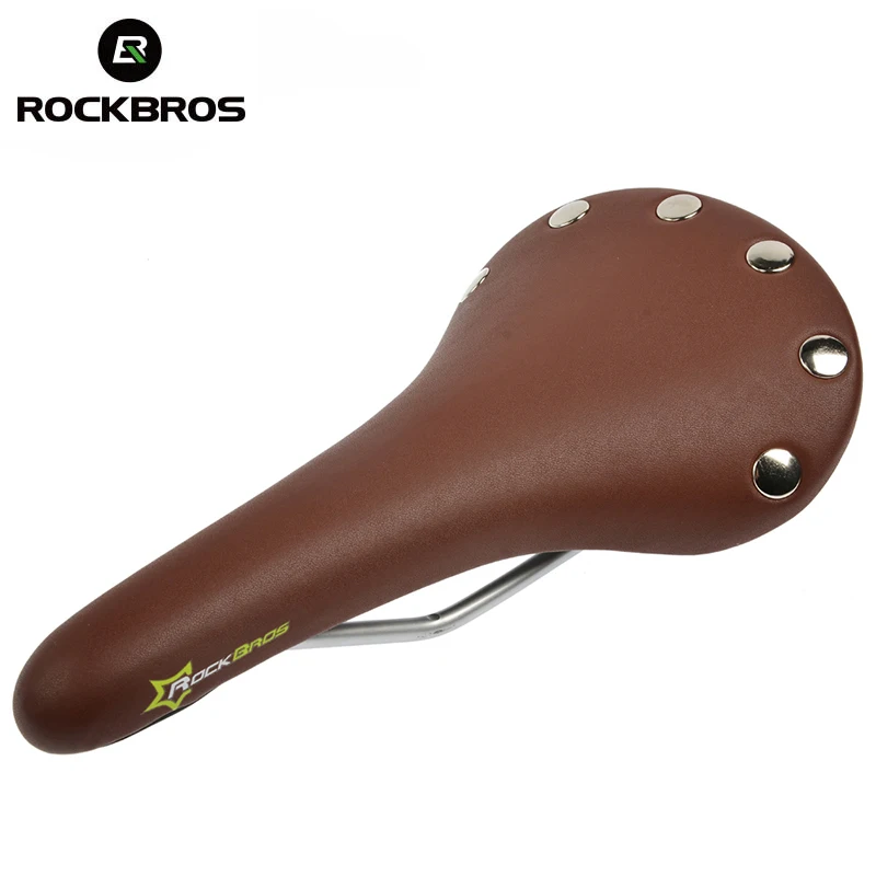 ROCKBROS ПВХ кожа для мужчин Спорт дорожный велосипед седло переднее велосипедное седло Велоспорт на открытом воздухе MTB Горный Велоспорт Сиденье стальная рейка заклепки