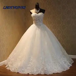 Vestido De Casamento милое бальное свадебное платье 2019 кружевное свадебное платье Robe De Mariee свадебное платье на заказ es