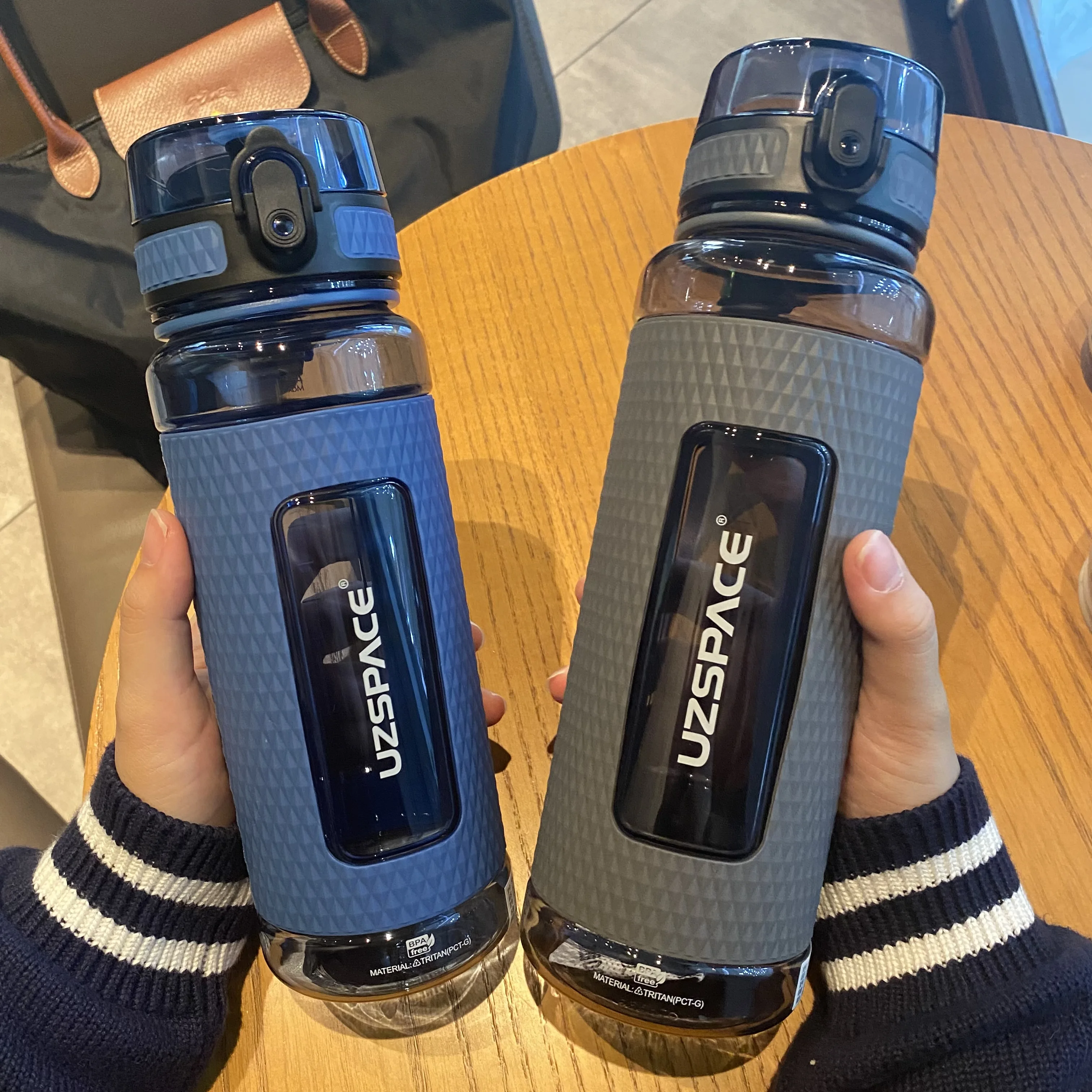 Water Bottle BPA Free Large Capacity Leak-Proof Drinking Water Jug for Camping Sports Workouts and Outdoor Activity