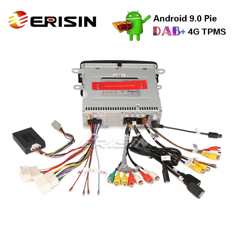 Sale Erisin ES7783D 7" Android 9.0 DAB+4G Wifi Autoradio GPS System for Renault Dacia Duster Logan Dokker Lodgy 5