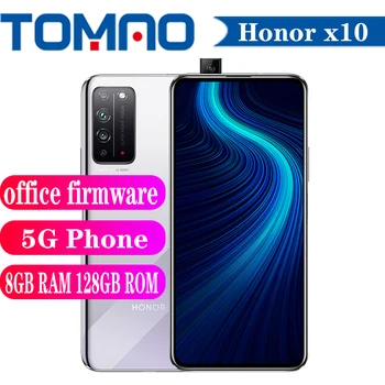 

Honor X10 5G mobilephone 6GB 8GB RAM 64GB 128GB ROM Kirin 820 5G Chip 90Hz Full Screen Rear 40.0MP 4300mAh 22.5W Super Charge