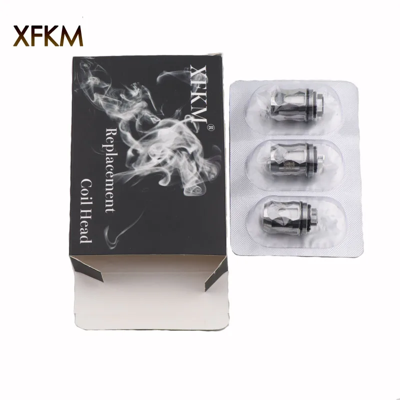 XFKM 3 шт. Baby V2 A1 A2 0.17ohm 0.2ohm одиночные Сменные сердечники катушки для V8 Baby v2 Sub ohm Tank