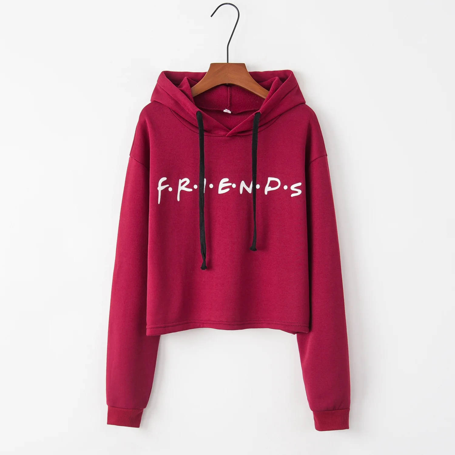 Красный friends 2020 новый дизайн распродажа толстовки женские повседневные каваи