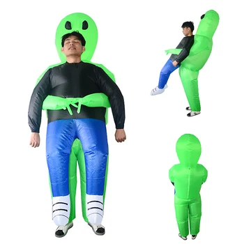 

Halloween Ghost-Holding Inflatable Costume Alien Et Props Inflatable Costume Walking Show Funny Cosplay Props Costume