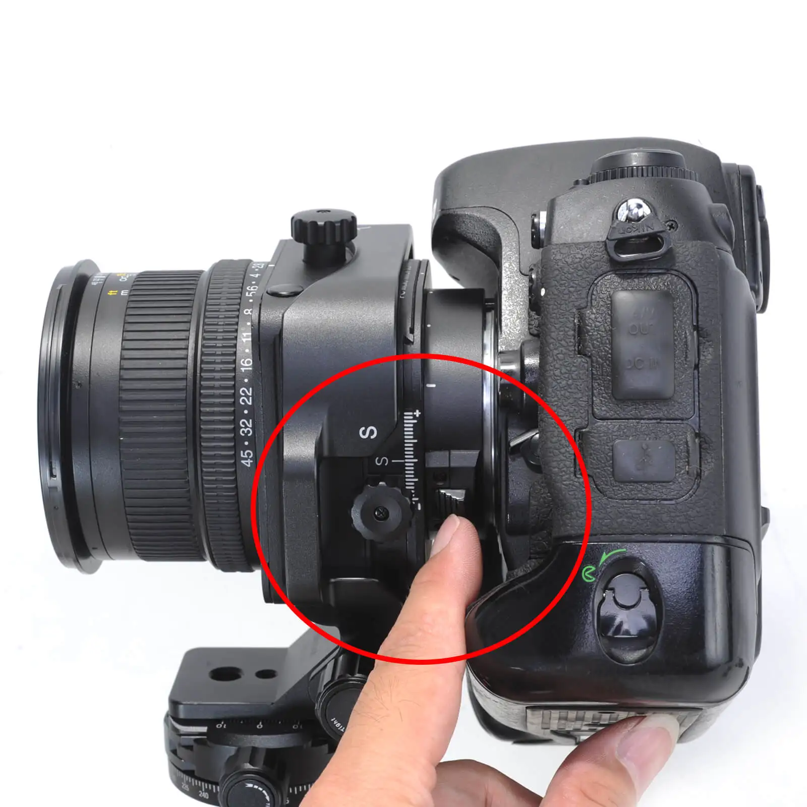 Крепление штатива кольцо объектив воротник для Nikon PC Micro-NIKKOR 85 мм f/2.8D наклон-сдвиг объектив, встроенный 46 мм Arca Quick Release Plate