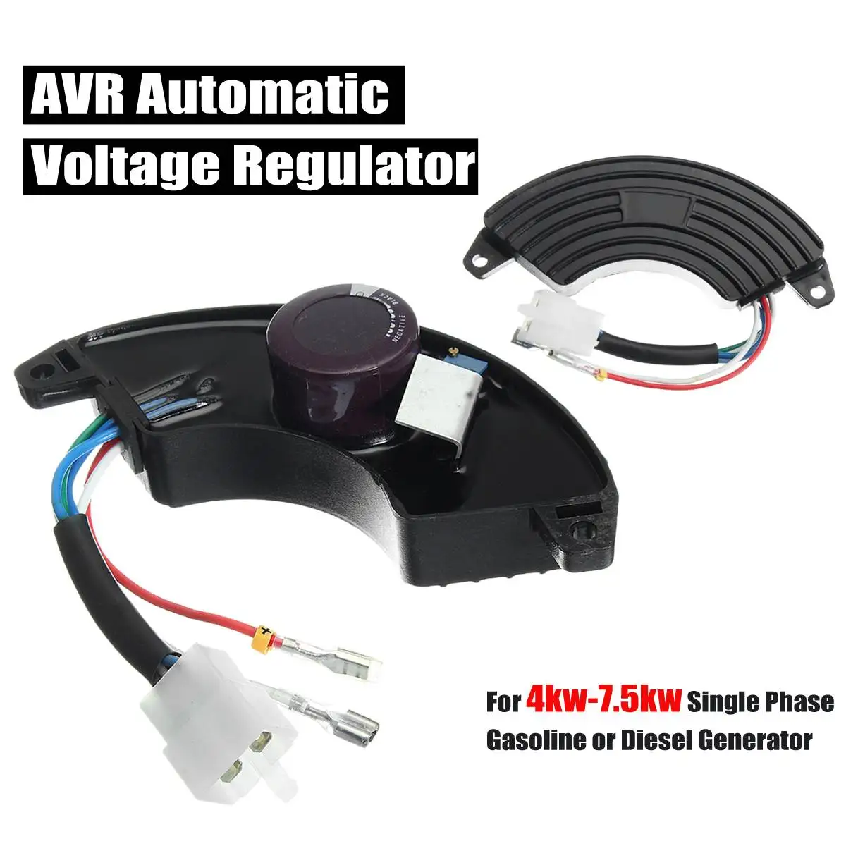 

4KW To 7.5KW 680uf Gasoline Generator AVR Automatic Voltage Regulator