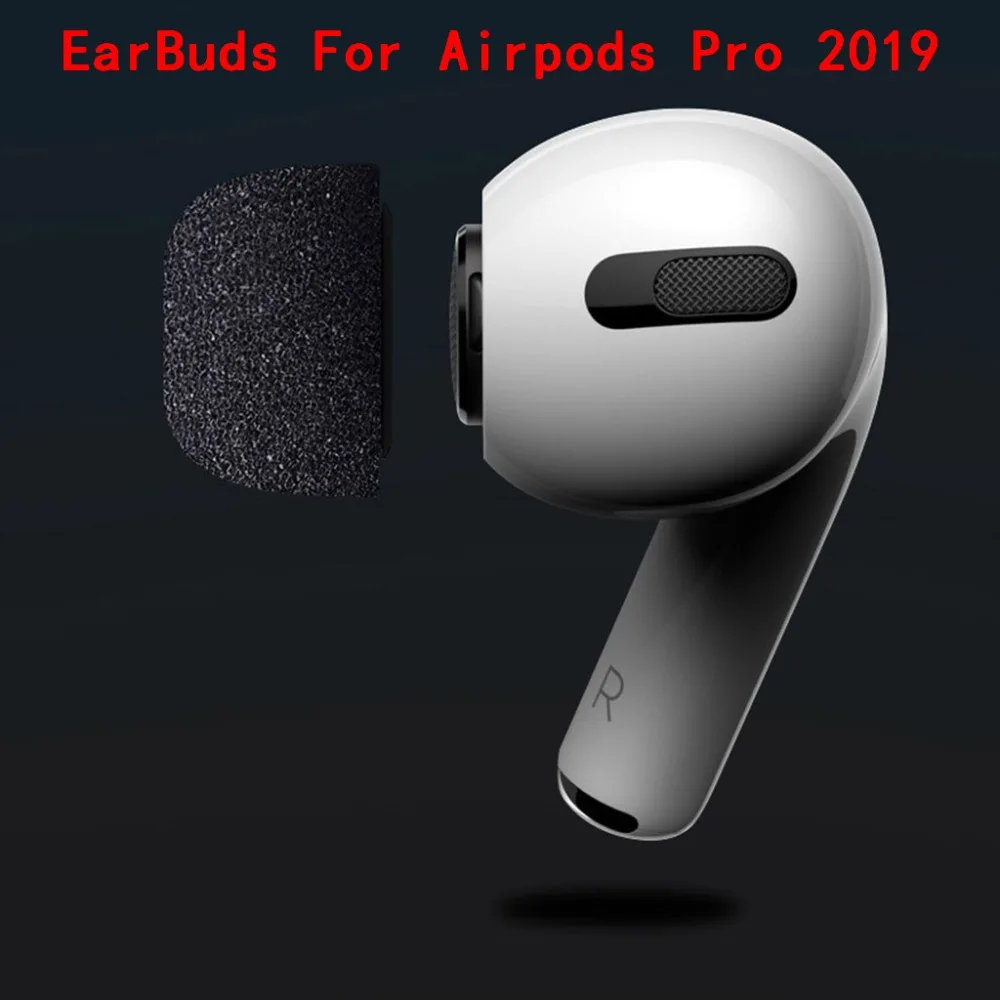 Tapones para Auriculares L Tapones de Espuma viscoel/ástica: m/ás Confort Respeto a los Tapones de Silicona y Aislamiento de Ruido 5 Pares INAIRS Compatibles con AirPods Pro