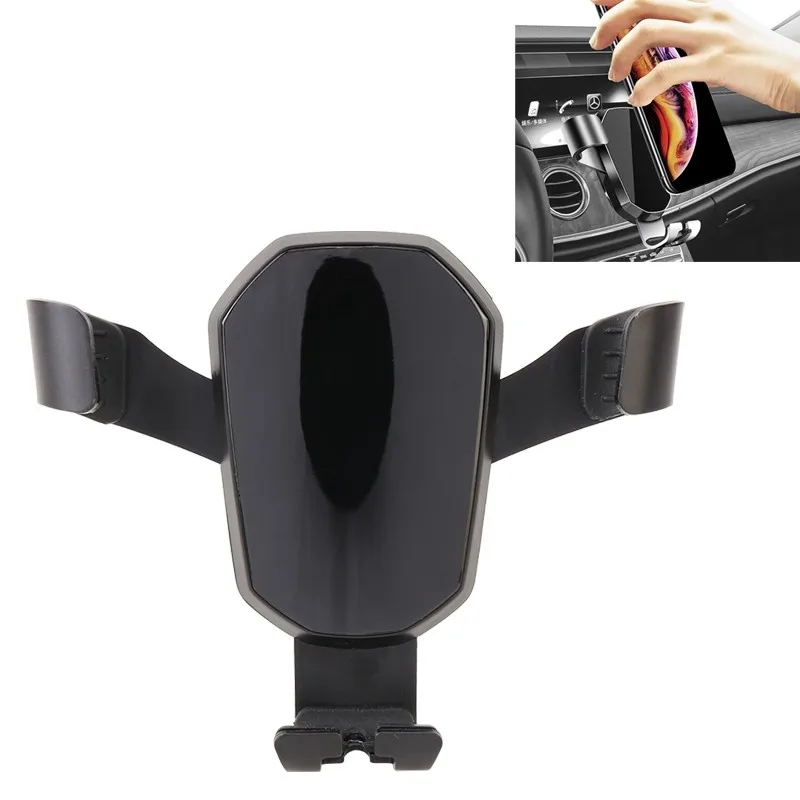

Adjustable Car Mirror Surface Gravity Mobile Phone Holder Bracket Universal Mini Air Vent Mount Phone Mobile Holder In Car
