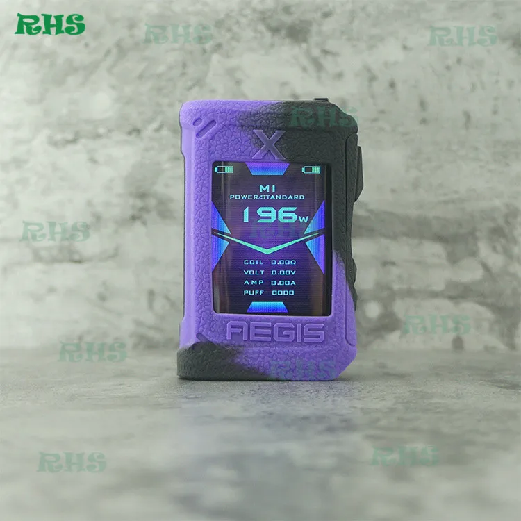 10 шт силиконовый чехол для Geekvape Aegis X pod Mod Vape kit Силиконовая кожа резина от RHS