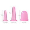 Silicone Vacuum Suction Cup Massage Kit massage Body Cup Facial Massage Suction Cup Anti-cellulite Vacuum Therapy Massager 6