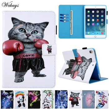 

Coque For Apple Pad IPad Pro 9.7 inch 2016 Case Cartoon Cat Leather Stand Fundas Cover For IPad Pro 9.7 inch Tablet Cover Cases
