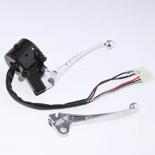 7/" тормозные рычаги ручка переключатель дроссельной заслонки комплект для Yamaha Peewee PW 50