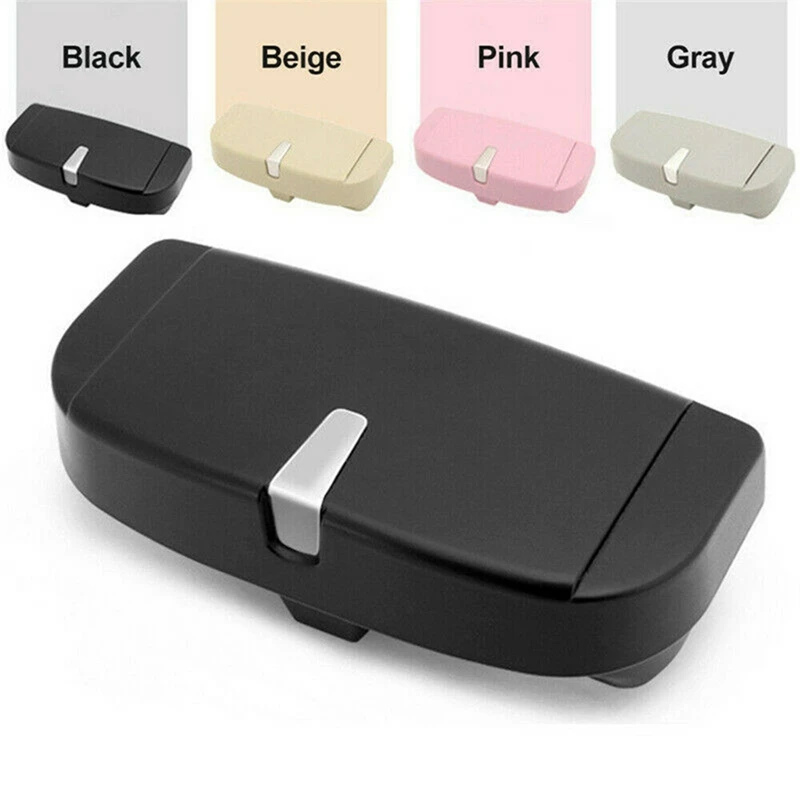 

New Car Sun Visor Glasses Case Glasses Holder Organizer Glasses Storage Box Holder Visor Sunshade Car Accessories Interior