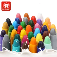 TOPBRIGHT детский вращающийся цветной карандаш для рисования Игрушка-моющий нетоксичный детский карандаш набор