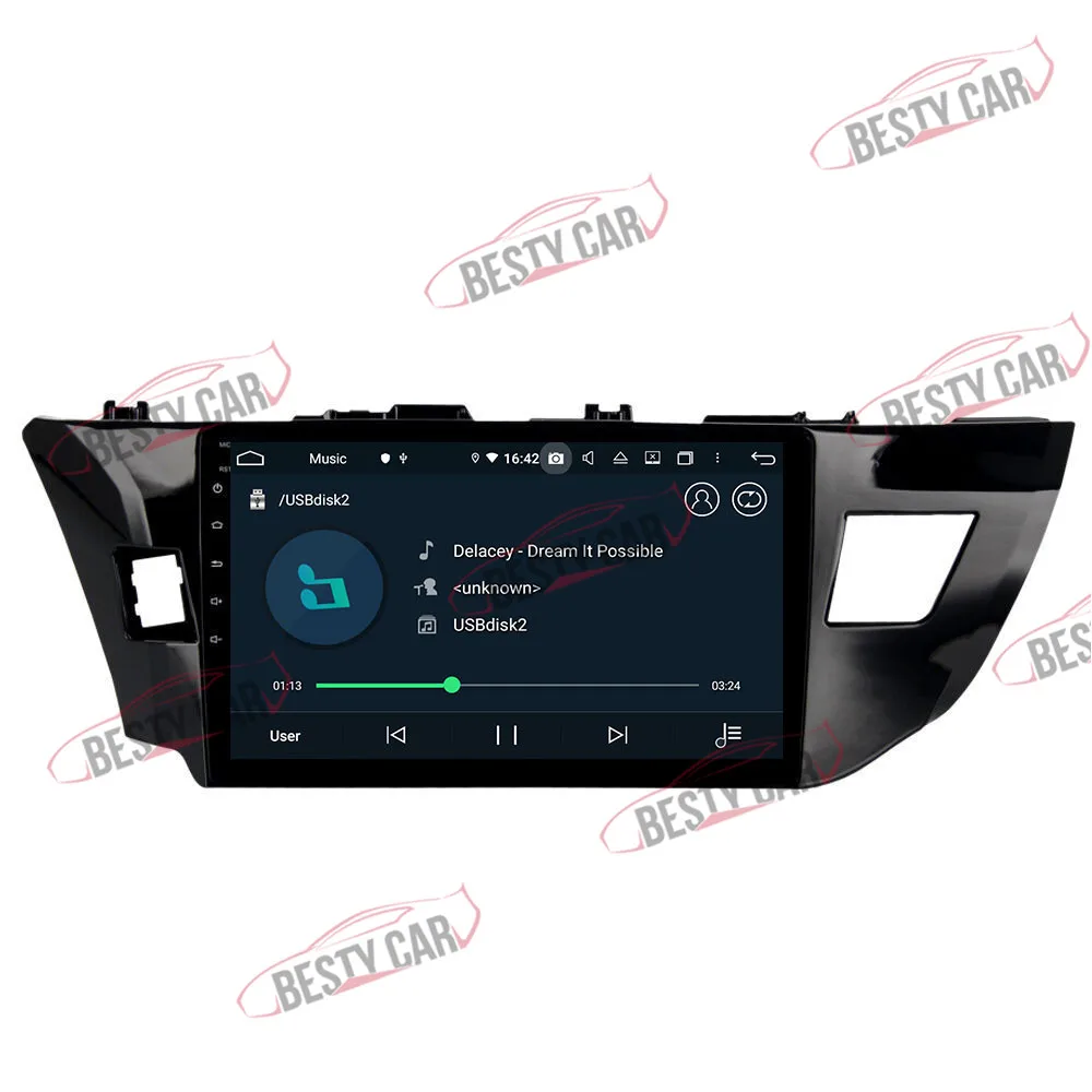 10," ips Android 9,0 Автомобильный мультимедийный плеер Радио Стерео gps навигация для Toyota Corolla 2012~ головное устройство wifi Bluetooth