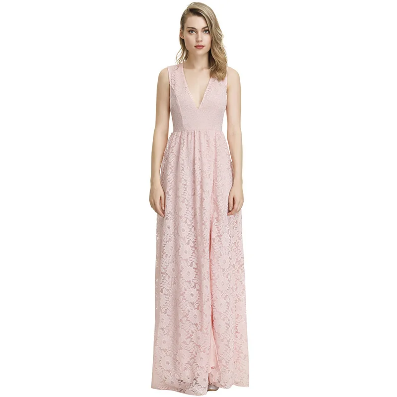 

Beach Outings For Women 2020 Women's Tunic Pareo Coverup Swimsuit New Sexy Neck Long Sleeveless Dress Lace Split Skirt Acetate