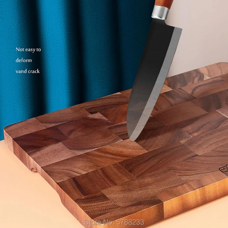 Modern Kitchen Large Butcher Block Wooden Cutting Board Acacia Wood  Chopping Board - AliExpress