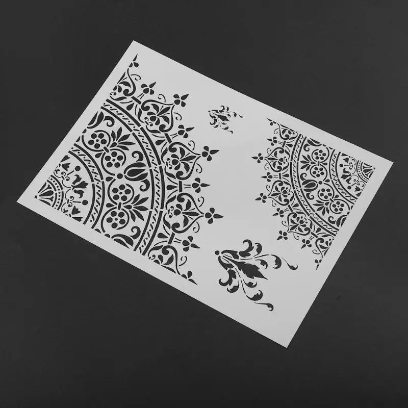 Угол торт трафарет, помадка шаблон свадебного спрей форма для самостоятельного изготовления комплект