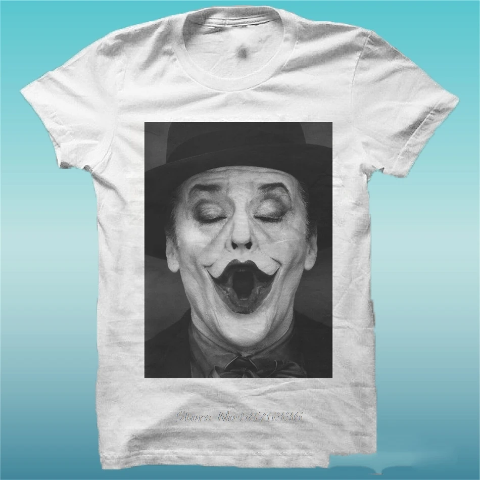 Футболка в стиле Джокер Джек Николсон белый счастье есть My T-Shirt футболка надписью