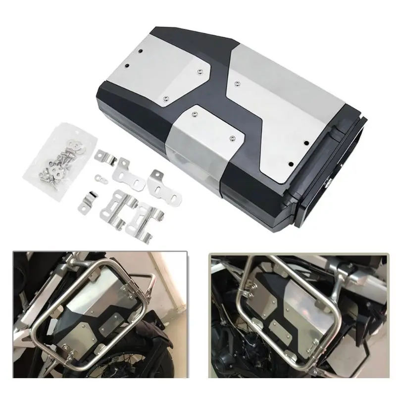 

4.2L Stainless Tool Box for R1200GS R1250GS LC Adventure Left Bracket 04-Up