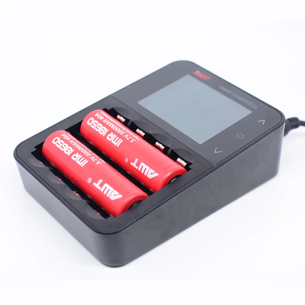  Original ISDT C4 8A Touch Screen Smart Battery Charger Screen With USB Output For 18650 26650 AA AA - 32853963802