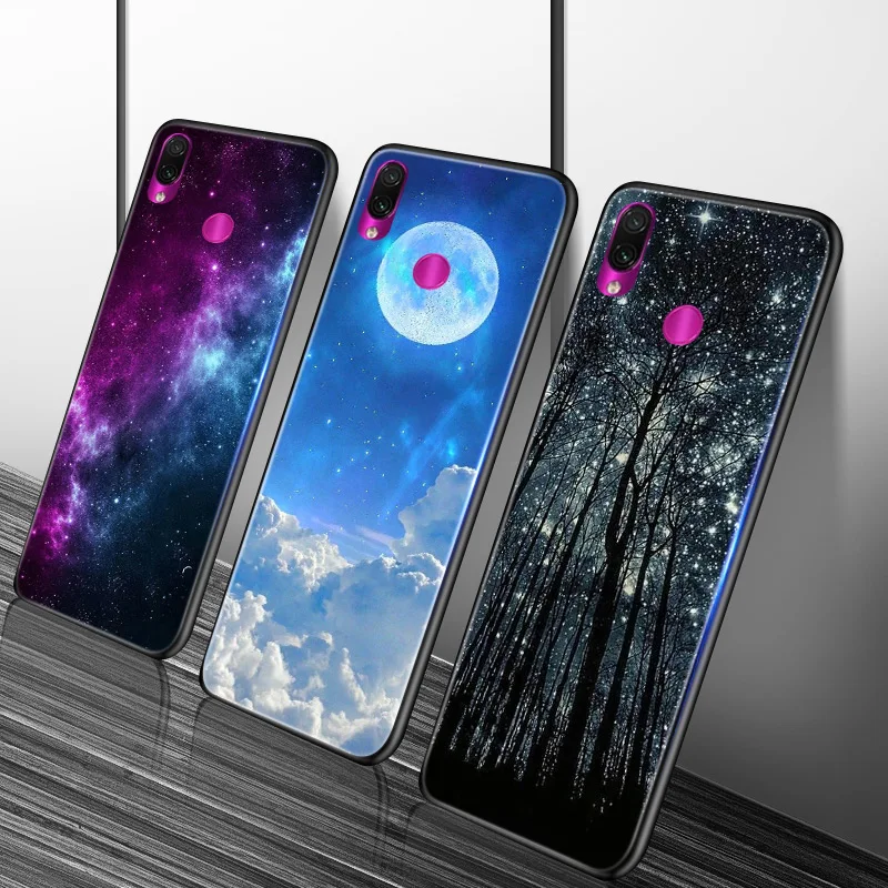Черный матовый чехол для Xiaomi Redmi Note 7 8 9 PRO силиконовый мягкий 9S 8T чехол|Бамперы| |