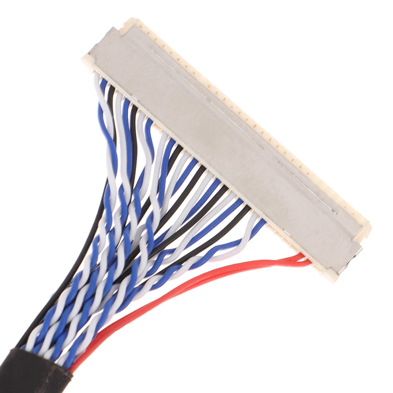LVDS Cable FIX-30P-S6 30pin Double 2 Ch 6-bit Dual 6bit LCD Panel Screen Line | Электроника