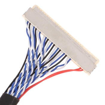 

LVDS Cable FIX-30P-S6 30pin Double 2 Ch 6-bit Dual 6bit LCD Panel Screen Cable Line