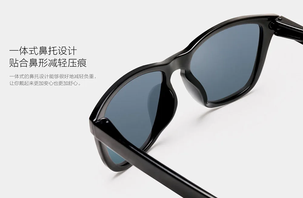 Original Xiaomi Mijia Polarized Sunglasses Classic SquarePilot Sunglass lens self-repair slight scratch Anti-UV for Man Woman (11)