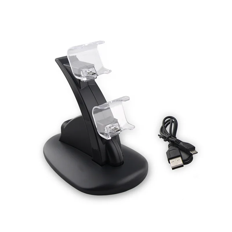 USB Dual Ports Charger Controller Power Supply Charging Dock Station Stand For Sony Playstation 4 PS4 Slim Pro Accessories | Электроника