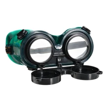 Сварочные очки, защитные очки для пайки, сварочные очки для резки, шлифовальные очки, очки с откидной линзой, прочная защита для глаз