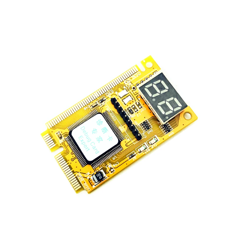 PCI-E Adapter Card PCI-E Expansion Card PCI-E USB Adapter Card PCI Debug Card PC Analyzer Tester POST Card For Notebook Laptop Express Card