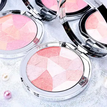 

Highlighter Facial Palette Makeup Glow Face Contour Woman Cosmetic Professional Highlighter Pressed Powde