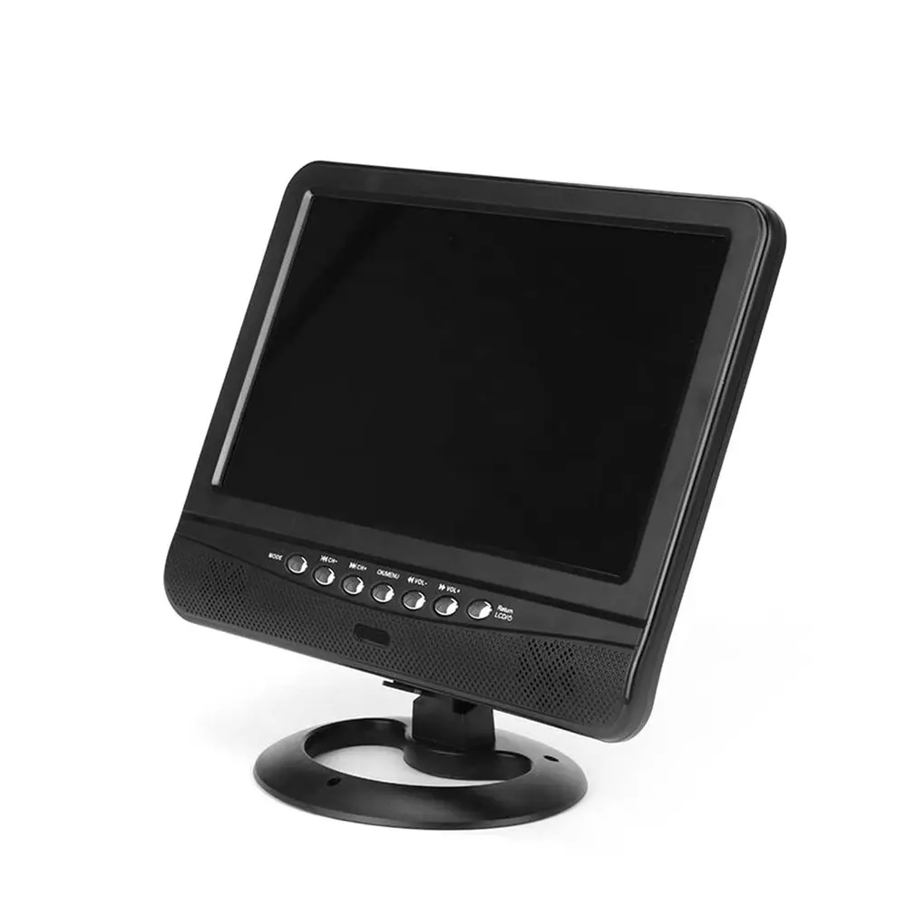 Мини-Телевизор 9,5 дюймов TFT lcd цветной Аналоговый Телевизор с широкоугольной поддержкой функции FM и TXT Reader Функция Черный Модель: 901