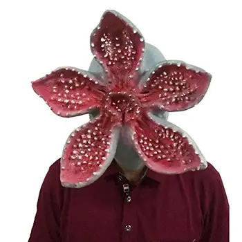 

Halloween Stranger Things Man-eater Flower Mask Scary Fortress Cosplay Carnival Party Creepy Clothes Mask Costume for Kids