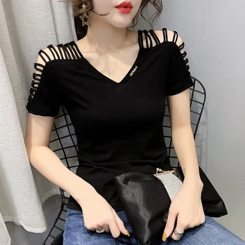 

Women T-shirt Women TopsCotton Shirt Tee