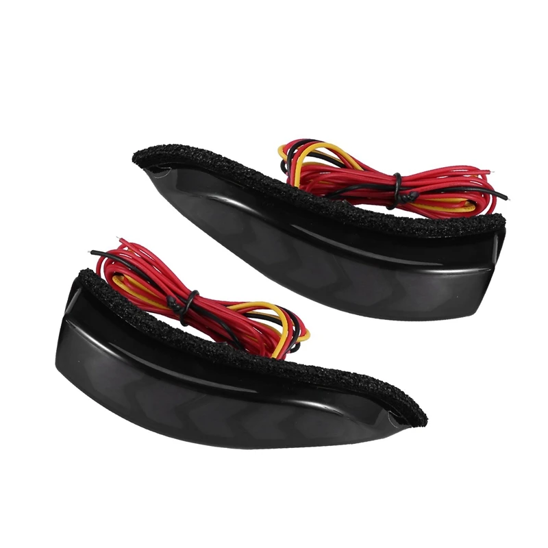 

1 Pair Car Rearview Mirror Side Light Turn Flow Light Signal Light with Amber and White, for Toyota Camry XV50 Corolla E170 Alti