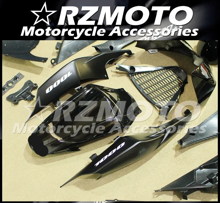 ABS мотоцикл обтекатель комплект для SUZUKI GSXR1000 K7 2007-2008 год кузов литьевая форма Магазин № 1095