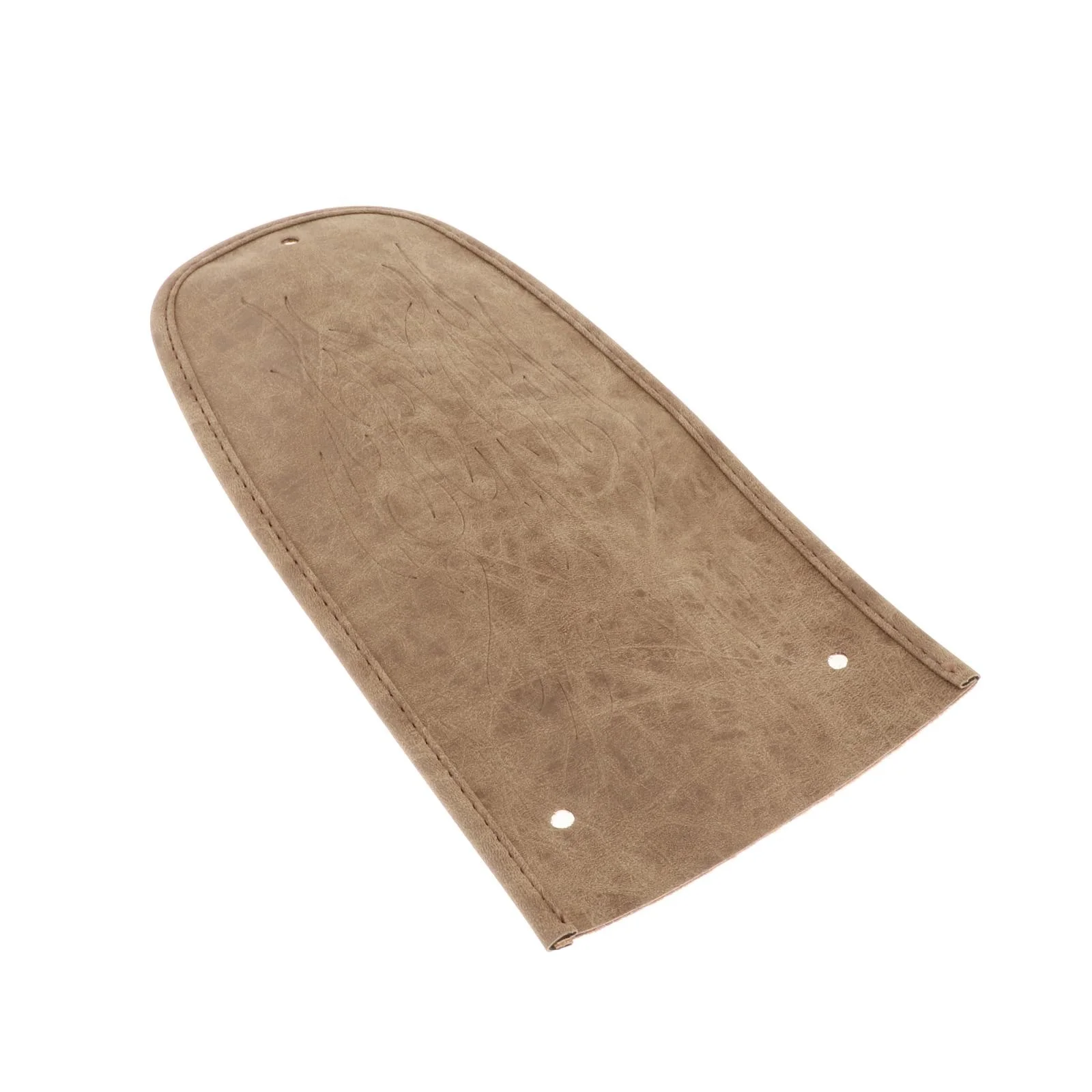 Motorcycle Leather Fender Bib Cover Pad for Harley Dyna Accessories Durable