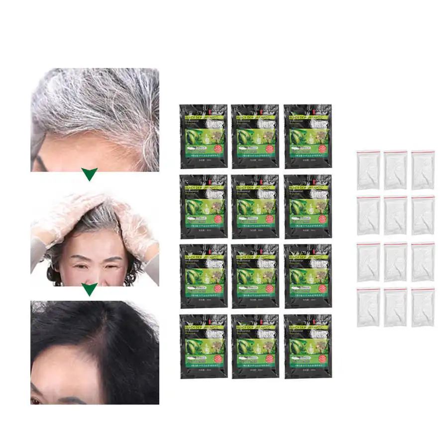 Воск для окраски волос крем окрашивания шампунь седых на черные волосы с