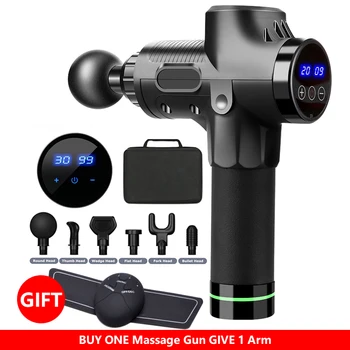 

Electric Massage Gun Sport Therapy Deep Tissue Massager Body Exercising Muscle Relaxation Pain Relief Slimming Shaping