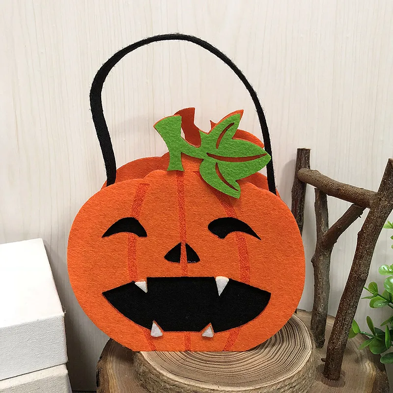 HSU Halloween Cute Witches Candy Bag Packaging Children Party Storage Bag Gift