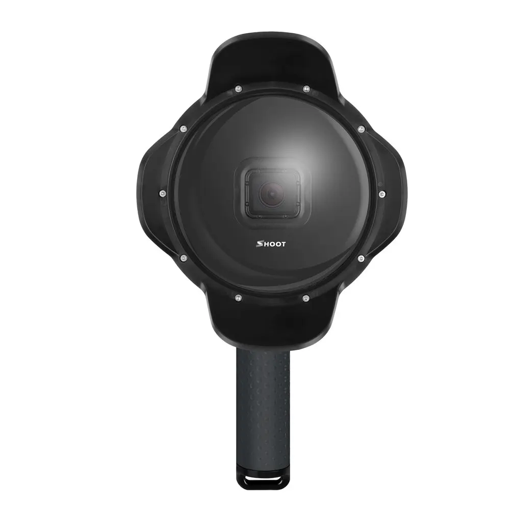 Купольный порт для Gopro для Hero 6 5, водонепроницаемый чехол, универсальная сферическая бленда для объектива, аксессуары для камеры