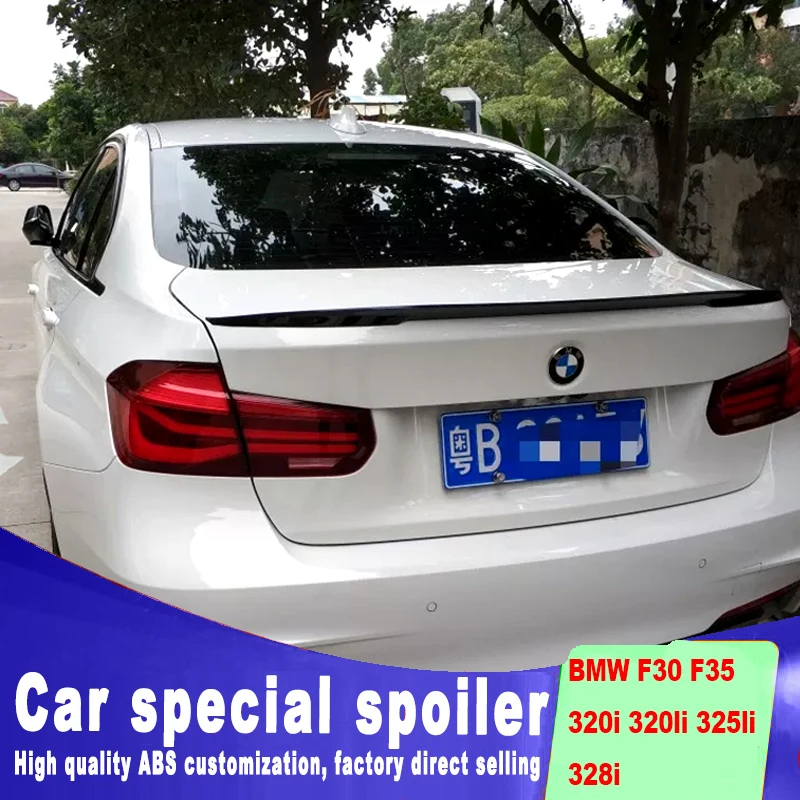 Спойлер для BMW F30 F35 Новый дизайн 2013 2014 2015 2016 2017 высококачественный материал АБС